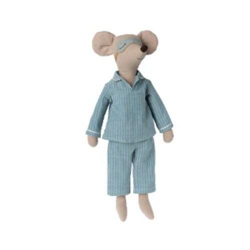 메일레그 MAILEG / Maxi Mouse, Pyjamas / (약 50cm) 맥시사이즈 잠옷 남자 마우스인형 (잠옷 포함)