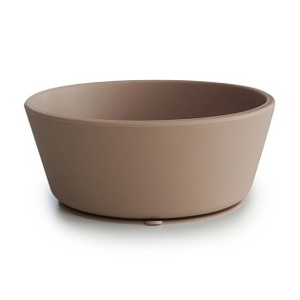 mushie / Silicone Suction Bowl (Natural) / 네추럴 컬러 흡착보울