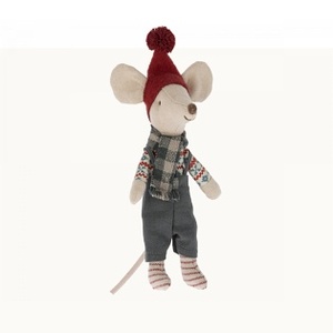 메일레그 MAILEG / Christmas mouse, Big brother / 빅브라더 크리스마스 마우스 인형
