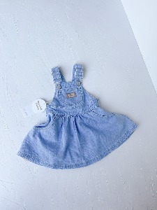 (3, 6, 8, 10y) [Twin Collective Kids] Dreamer Dress - Clear Blue  (24SS)