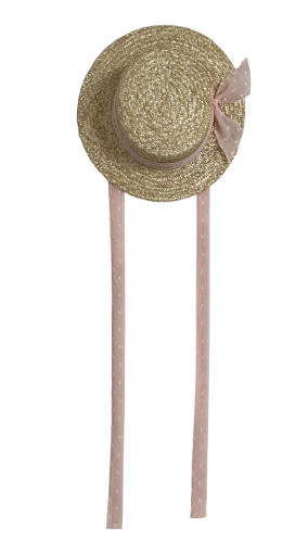 (M size last) [FROU FROU] THE CLASSIC HAT - dotted light rose