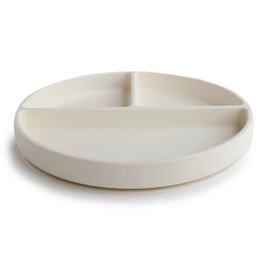 mushie / Silicone Suction Bowl (Ivory) / 아이보리 컬러 흡착보울