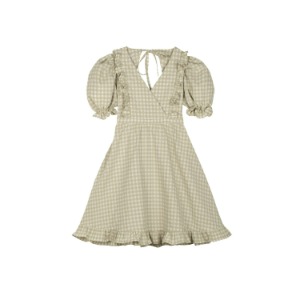 (10Y) [Mipounet] 미포넷 CAROLINE VICHY DRESS / 캐롤라인 비쉬 드레스
