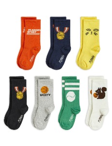 [미니로디니] Sporty 7-pack socks